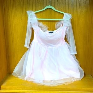 Extra large fairy pink miss or dress